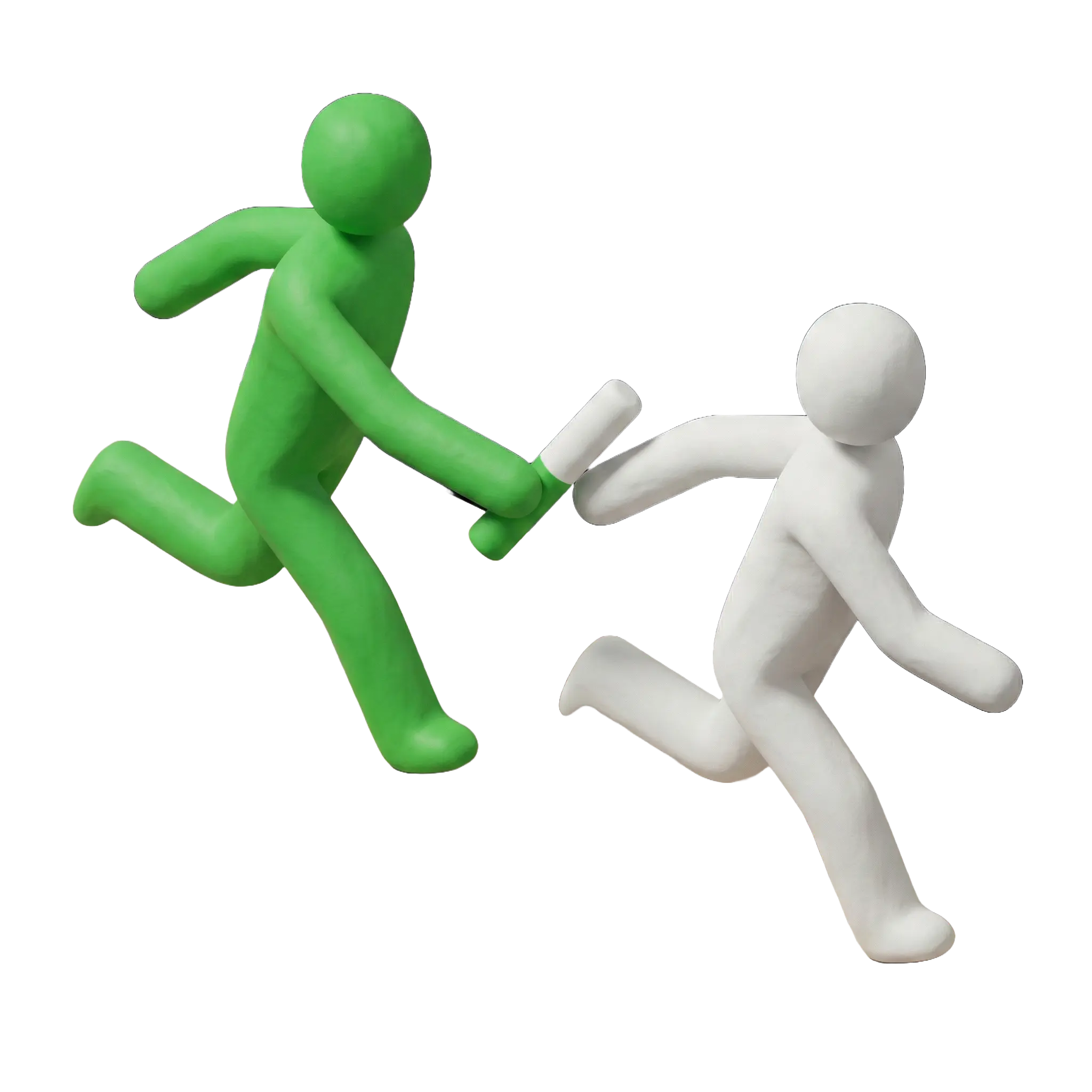 Le passage de relai entre Emmanuel Rolland et Mathieu Sassolat.